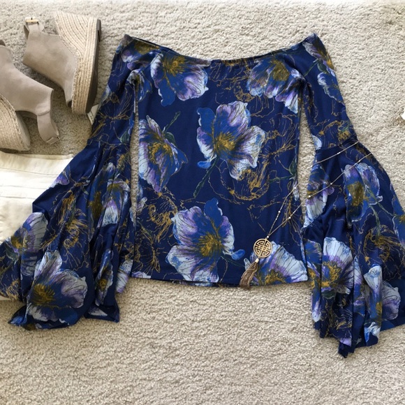 🚫SOLD🚫Free People Off The Shoulder Top - Picture 5 of 5